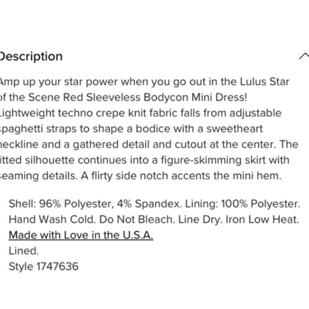 LULUS Red Cut Out Mini Dress - Picture 5 of 8